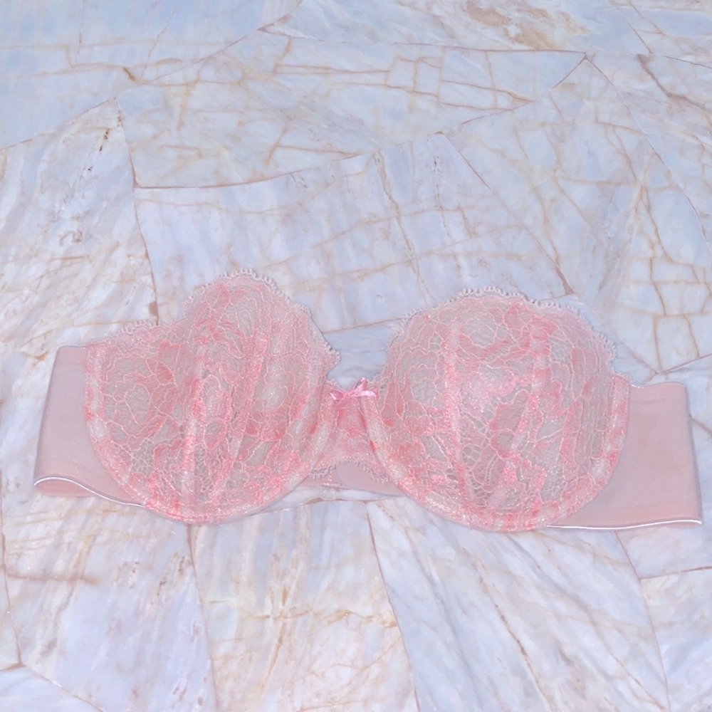 Victoria Secret 32b Multi-Way Push -Up Beige - image 1